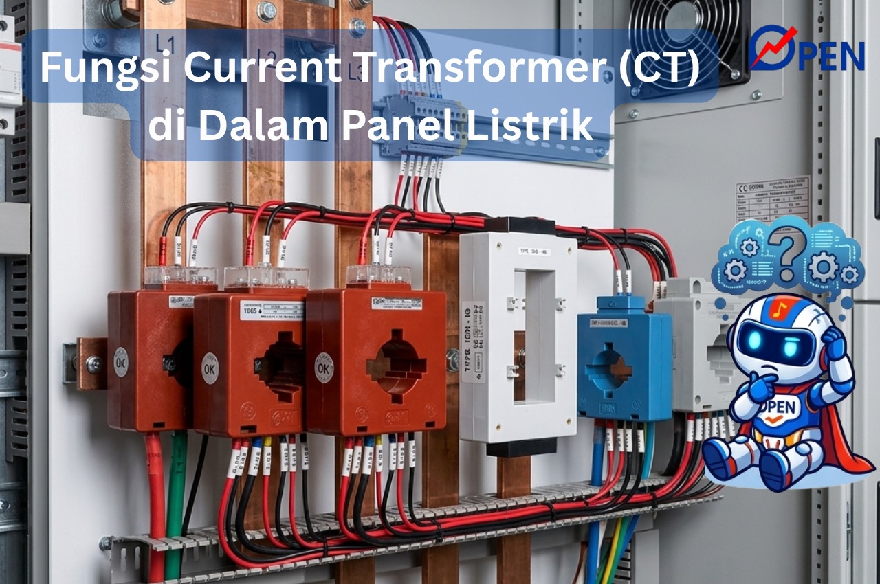 Fungsi Current Transformer (CT) di Dalam Panel Listrik dan Cara Kerjanya