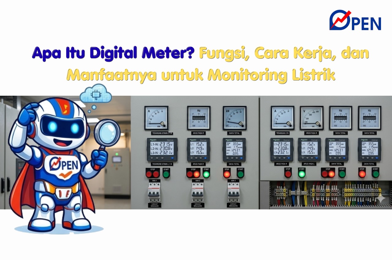Apa Itu Digital Meter? Fungsi, Cara Kerja, dan Manfaatnya untuk Monitoring Listrik
Pengertian Digital Meter